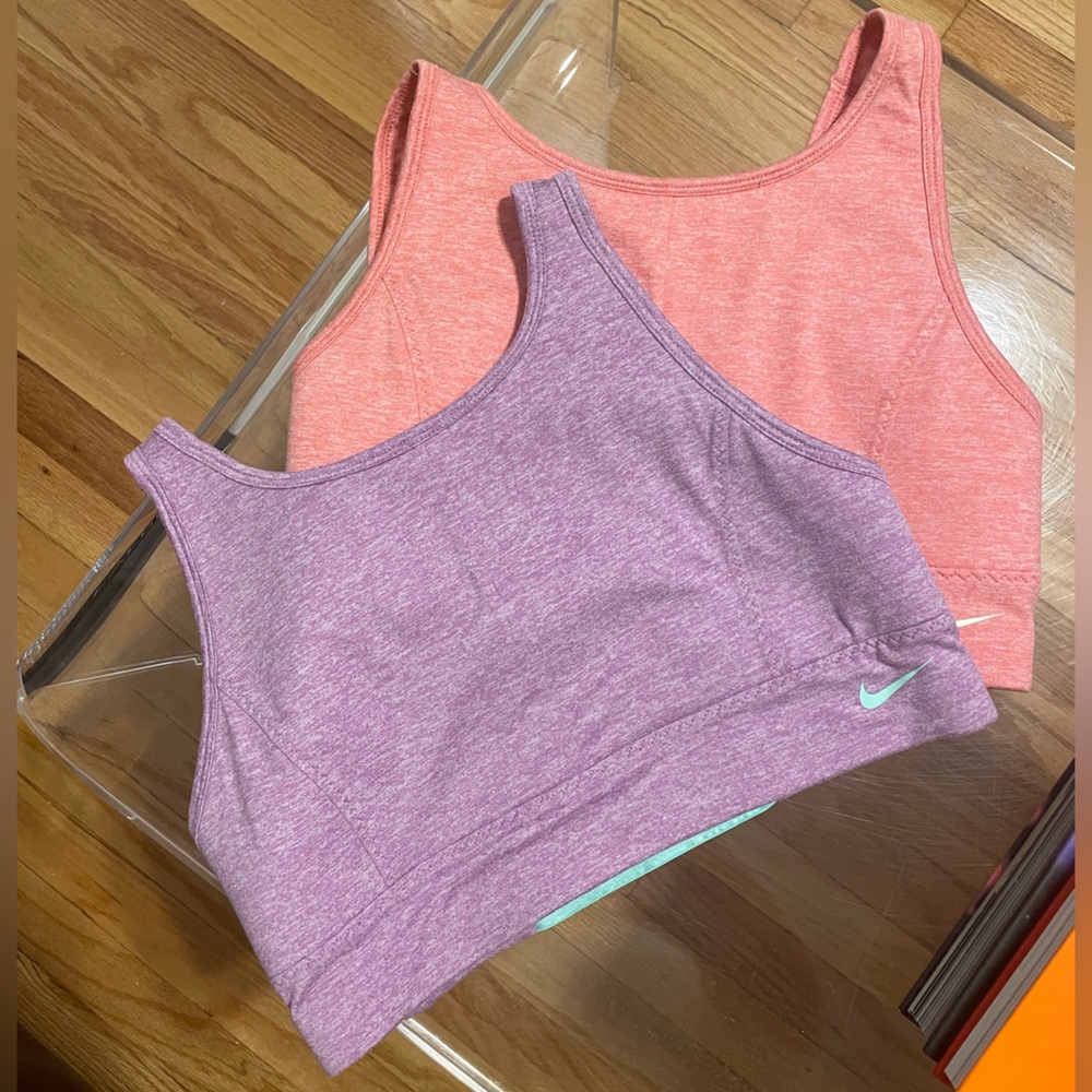 nike dri fit swoosh luxe bra